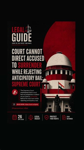 Court Cannot Force Surrender After Bail Rejection | Legal Guide