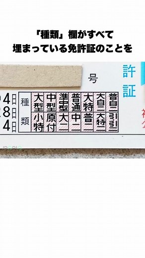 運転免許証の面白い豆知識とフルビット免許の詳細