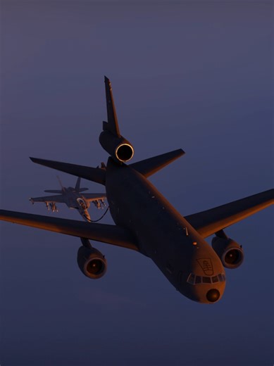 KC-10 Aerial Refueling: Fueling Combat Aircraft