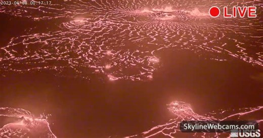 【LIVE】 Webcam Kilauea Volcano - Hawaii | SkylineWebcams