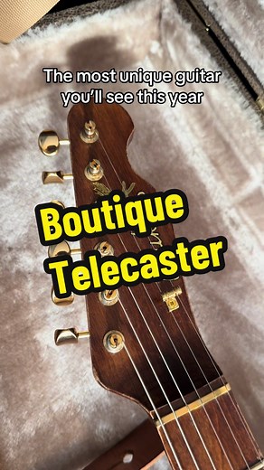 Rate This Unique Telecaster Guitar from Italian Artists