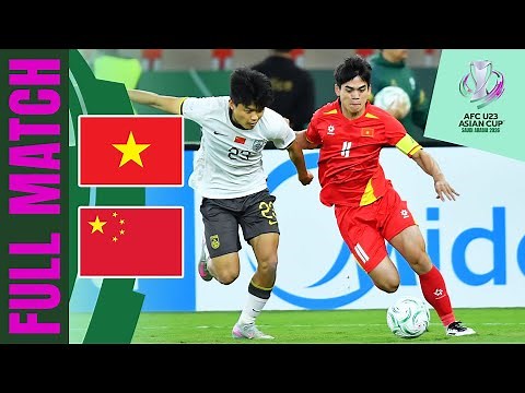 Vietnam vs China PR | Full Match | AFC U23 Asian Cup™ 2026 – Semi-Finals