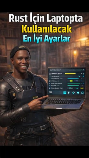 Finding the Best Settings to Use for Rust on Laptops 🔥 | With Your Comments #rust #shorts