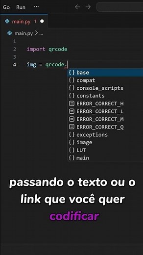 Learn how to CREATE a QR CODE with PYTHON! #python #junior #programming #bot