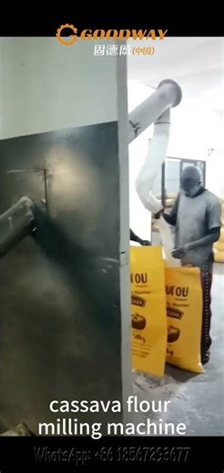 Cassava flour processing machine cassava flour milling machine