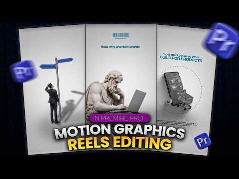 Create Smooth Motion Graphics Reels in Premiere Pro – Step-by-Step Tutorial