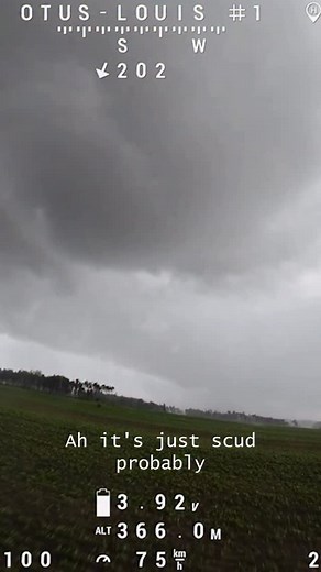 68K views · 2.1K reactions | Flying inside a weak tornado in Grygla,...