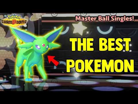 I EASILY hit Master Ball Rank in Pokemon Champions Singles with This Team