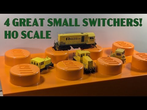4 Great Small Switchers for your HO layout