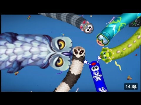WormsZone.io Best Pro Slither Snake Top 01 Epic Worms Zoneio Best Gameplay #323