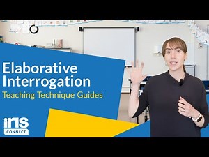 Elaborative Interrogation: Ask ‘Why’ to Deepen Understanding