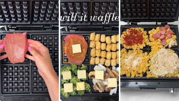 Waffle maker recipes that turn breakfast into dessert