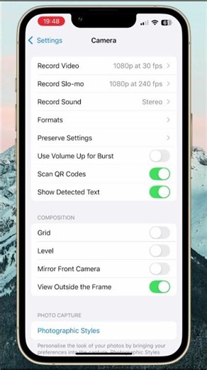 How to Turn On Grid Lines on iPhone Camera