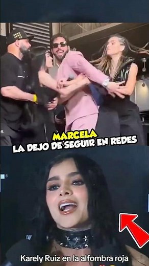 Marcela unfollowed Karely Ruiz on social media 😱 #KarelyRuiz #marcelamistral #RingRoyale