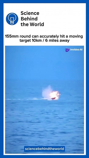 Science | Interesting | How it Works on Instagram: " Modern 155 mm artillery can hit targets over 40 km away with devastating precision, capable of flipping vehicles and destroying small vessels.  Follow: @sciencebehindtheworld  Follow: @sciencebehindtheworld  Follow: @sciencebehindtheworld #pirate #boat #artillery #bullet #military #sciencefacts #didyouknowthat #didyouknowfacts #didyouknow"