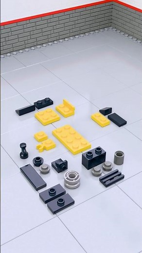 LEGO V8 Engine ⚙️ | Mini Garage Build