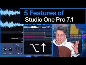 Top 5 Features in the new Studio One Pro 7.1 | PreSonus