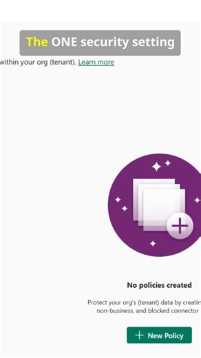 GIGS.TECH | STOP! Your Power App is Exposed! Learn the ONE security setting every Power App MUST have: Environment-level Data Loss Prevention (DLP)... | Instagram