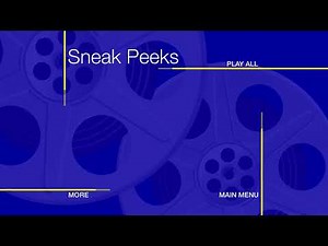 Sneak Peeks Menu Template Remake (2004-2010)