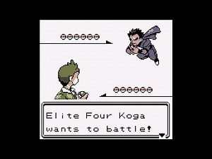 Pokemon Polished Crystal • Elite Four Koga [Rematch]