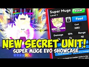 New Secret Super Muge Evolution: OP OR TRASH? | ASTD Showcase