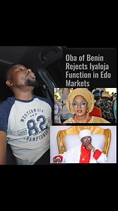 Oba of Benin rejects Tinubu's daughter who came to install iyaloja general of Benin markets | NewsMattazz with Princewill