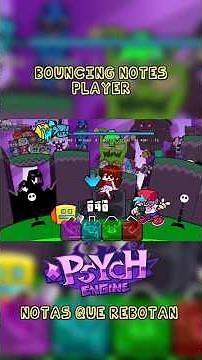 FNF SCRIPTS: BOUNCING NOTES PLAYER fnf Psych Engine Android #fnf #psychengine