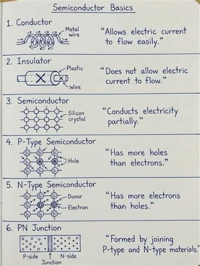 Understand working Principle of Semiconductors By teacher Jerome