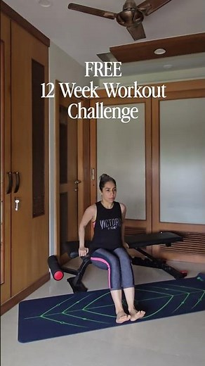 FREE 12 Week Workout Challenge | Year End Challenge | PCOS/PCOD/ PMOS friendly #womenfitness #home