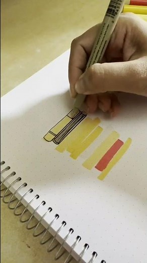 Drawing a stack of books! Easy tutorial for you!