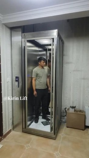 Compact Indoor Home Elevator for Small Spaces | Hydraulic Passenger Lift #kirinlift #elevator #lift