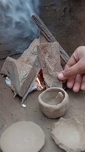 Mini Clay Pot Cooking Tricks! #mini #trending #vairal #shorts