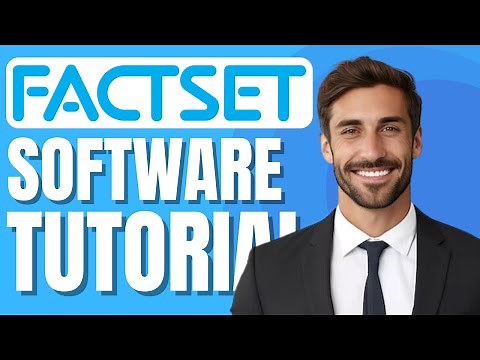 FactSet Demo | Financial Analytics Software Newbe Tutorial