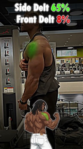 Cable Lateral Raise – Build Wider, Defined Shoulders #shorts #fitness #motivation