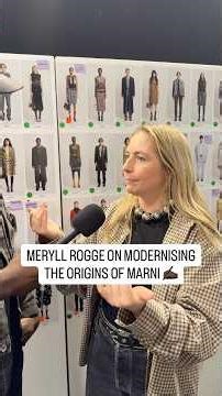 Meryll Rogge Talks Modernising Marni History For FW26