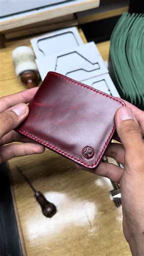 Handmade Leather Bifold Wallet Crafting Tutorial