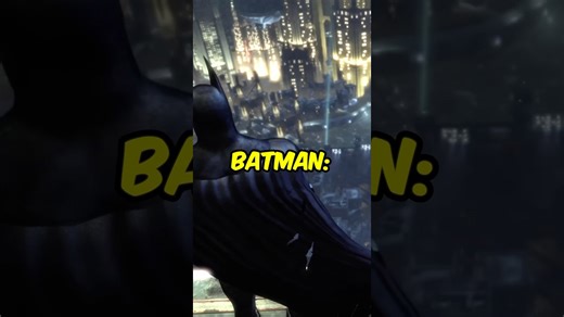 Jumping from the highest points in Batman games #videogames #batmanarkham #batman #arkhamtrilogy