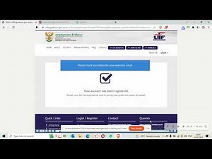 Ufiling REGISTRATION process