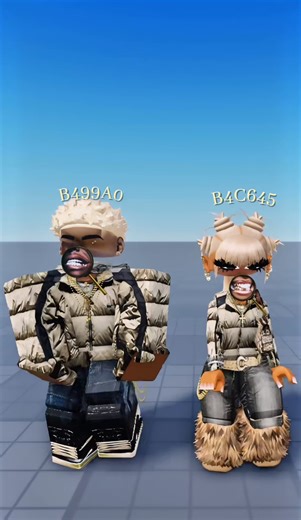 matching couple outfits☽ #robloxoutfits #roblox #robloxoutfitideas #nayadanoir #fyp