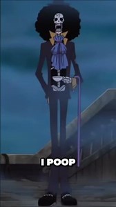 When Luffy meets Brook for the first time💀#onepiece #anime