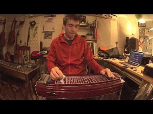 Six different Pedal Steel Guitars