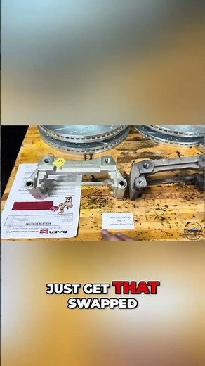 UPGRADE Your Brakes! Big Rotors & Better Brackets Explained! #shorts
