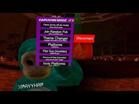 How To Get A MOD MENU in Capuchin!!