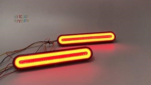 3-In-1 Dual Color LED Rod Light Kit for Harley Motorcycles