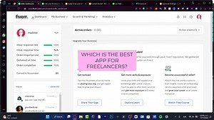 Best Website For Freelancers Fiverr vs Peopleperhour vs Upwork vs Freelancer (2024)
