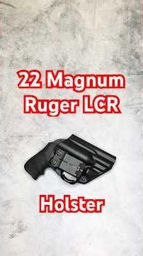 Best Concealed Carry Holster For The Ruger LCR 22 Magnum #revolver #RugerLCR #concealedcarrynation