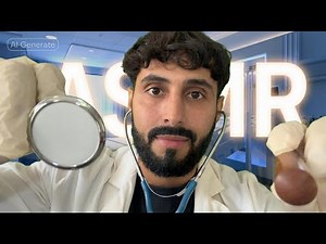 ASMR Doctor Roleplay | Full Physical Checkup 👨🏻‍⚕️🩺