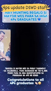 Congrats po sa lahat ng Valenzuelano 4Ps graduates na tumanggap pa ng 5k exit program sa kanilang mayor😍 #valenzuelacity #BawatBuhayMahalagaSaDSWD #fyp #everyone #DSWD #highlights #everyonehighlights | 4ps update DSWD staff