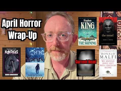 All the horror books I've read in 2026 and a folk horror I'm really excited to start.