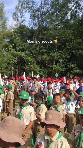 14th Regional Scout Jamboree Opening Program in Eastern Samar